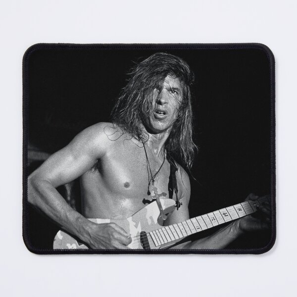 Item preview, George Lynch - Lynch Mob - BW Photograph designed and sold by ConcertImages.