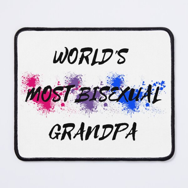 Item preview, World's Most Bisexual Grandpa designed and sold by LuckyKermit.