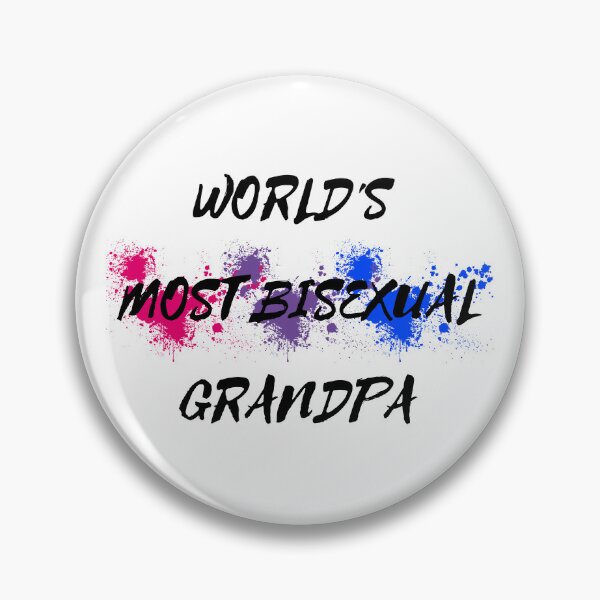 Item preview, World's Most Bisexual Grandpa designed and sold by LuckyKermit.