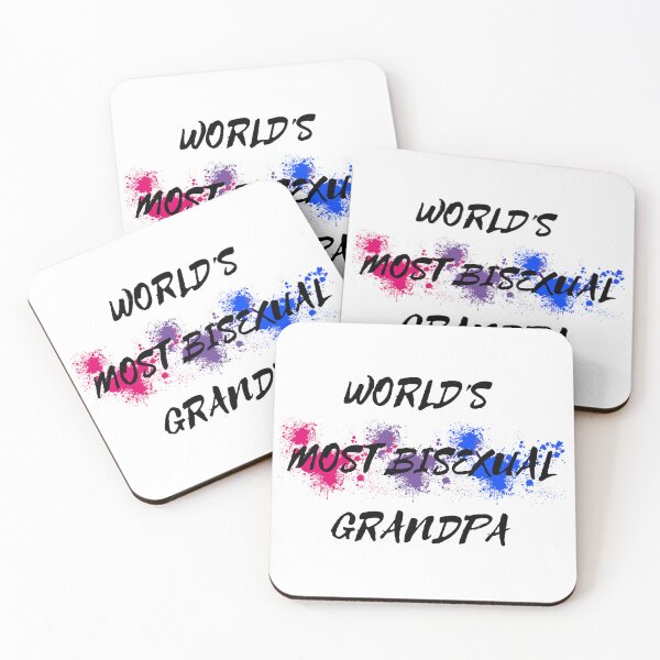 Item preview, World's Most Bisexual Grandpa designed and sold by LuckyKermit.
