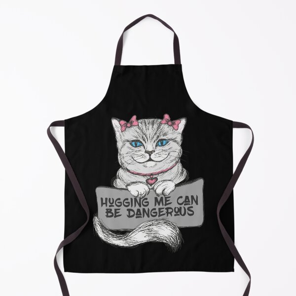 Item preview, Cute Cat Hugging me can Be Dangerous designed and sold by GraphismCats.