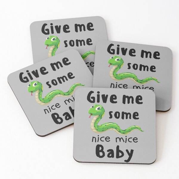 Item preview, Give me some nice mice baby reptile lover kid's gift | Snake keeper  designed and sold by OleeVO.