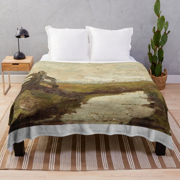Item preview, Irrigation ditch with wood gate at left Piet Mondrian designed and sold by TeeARTHY.