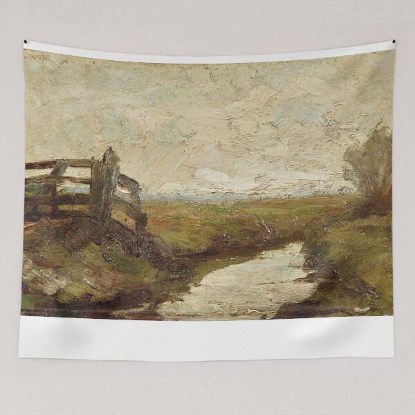 Item preview, Irrigation ditch with wood gate at left Piet Mondrian  designed and sold by TeeARTHY.