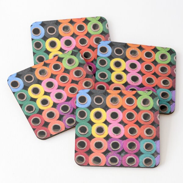 Item preview, thread cotton sewing spools reel background designed and sold by cheekylorns.