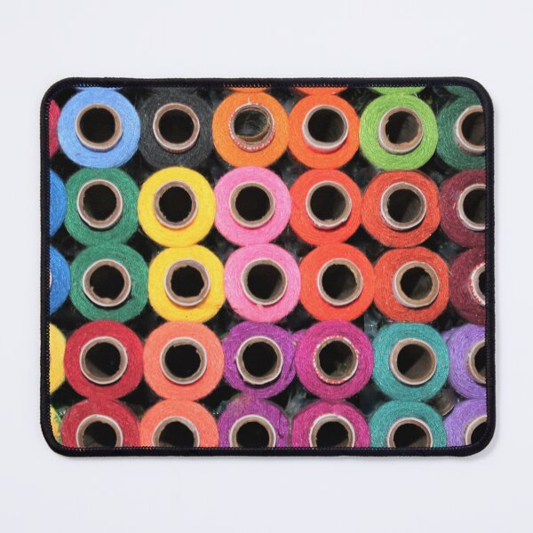 Item preview, thread cotton sewing spools reel background designed and sold by cheekylorns.