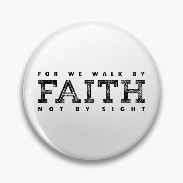 Item preview, WALK BY FAITH (WHITE) designed and sold by AnaelDraw.