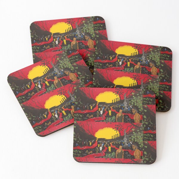 Item preview, Mysterious ancient red sunset 7 designed and sold by Travis  Olson.