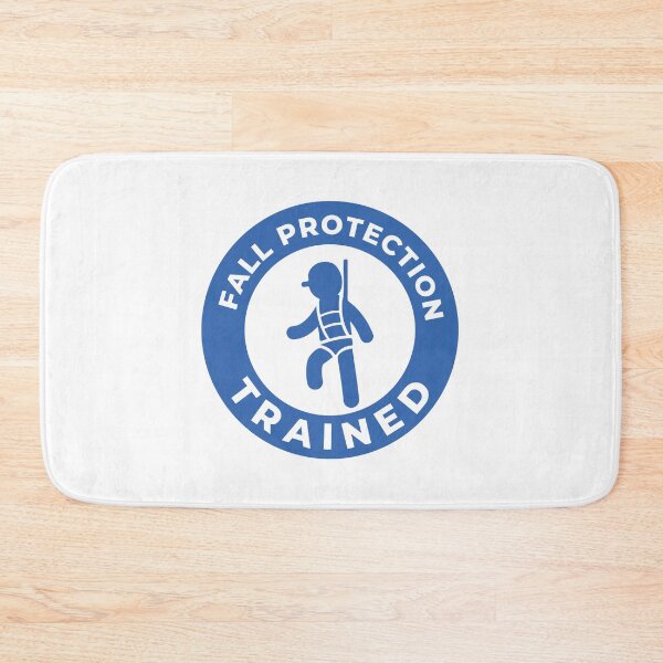 Item preview, fall protection trained, work safely designed and sold by Mqyou.