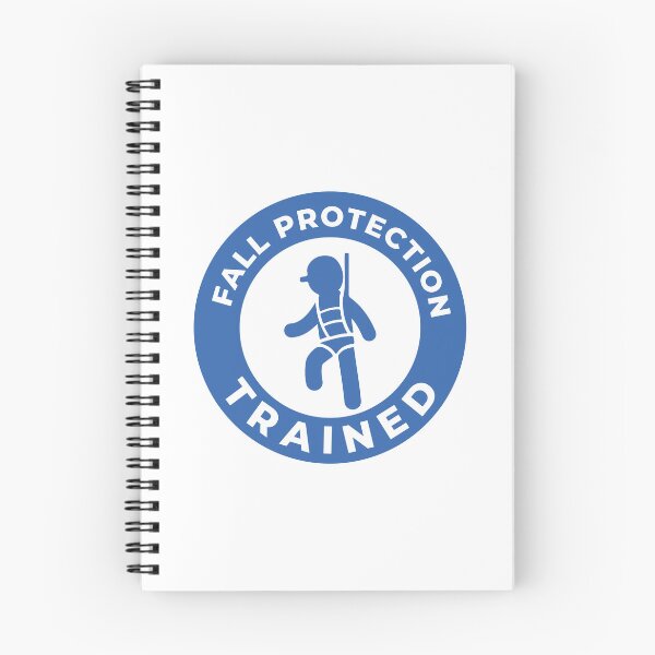 Item preview, fall protection trained, work safely designed and sold by Mqyou.