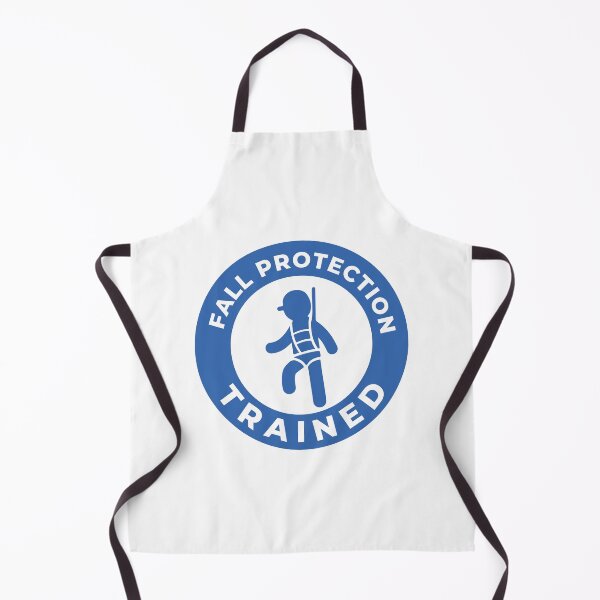 Item preview, fall protection trained, work safely designed and sold by Mqyou.