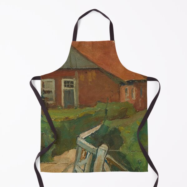 Item preview, Farm Building With Bridge Piet Mondrian designed and sold by TeeARTHY.