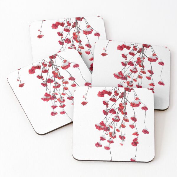 Item preview, Rowan red berry tree in winter designed and sold by Grobik.