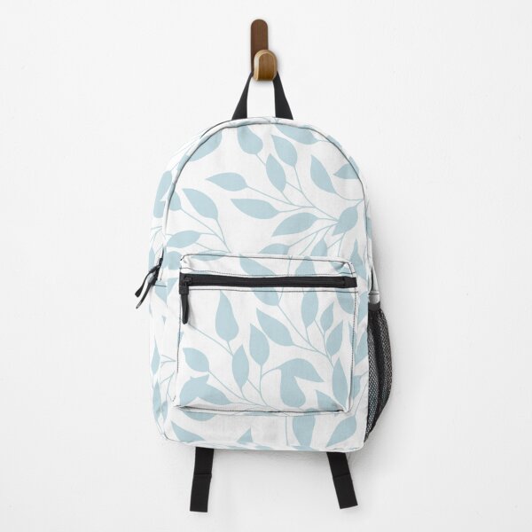 Item preview, Leaves Pattern (Light Blue and White) designed and sold by ObsidianDaz.