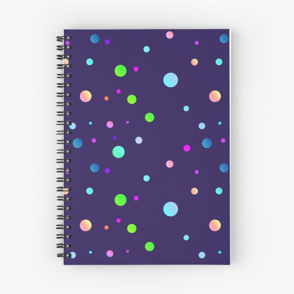 Item preview, Deep blue multicolor dots | deep blue pattern designed and sold by lausn.