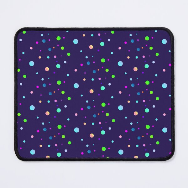 Item preview, Deep blue multicolor dots | deep blue pattern designed and sold by lausn.
