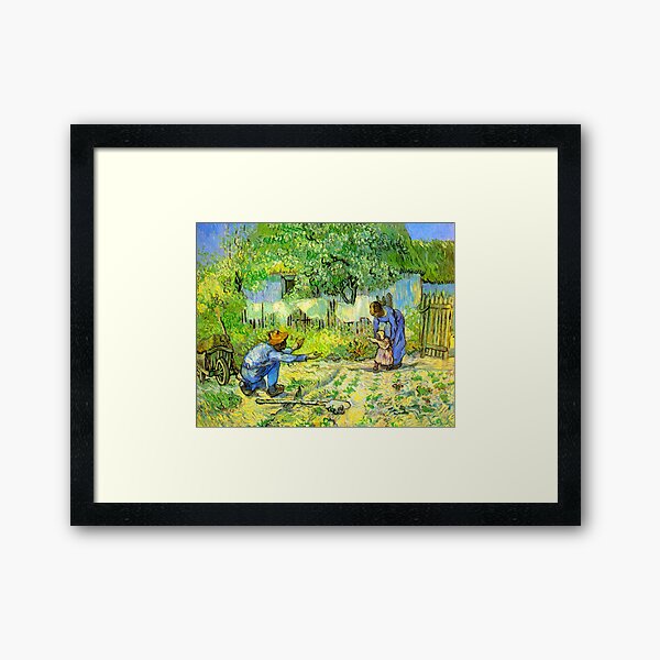 Vista previa del artículo con la obra «Primeros pasos de Vincent van Gogh», diseñado y vendido por naturematters.