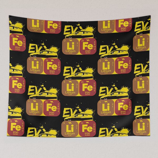 Item preview, Funny EV Car Life Periodic Table Electric Power Vehicles designed and sold by CharJens.