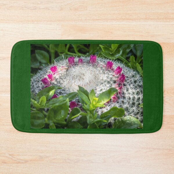 Item preview, Pink cactus flowers in the garden designed and sold by oneperception.