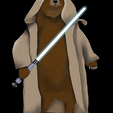 Artwork thumbnail, obear-wan kenobear by Sascha Kläger