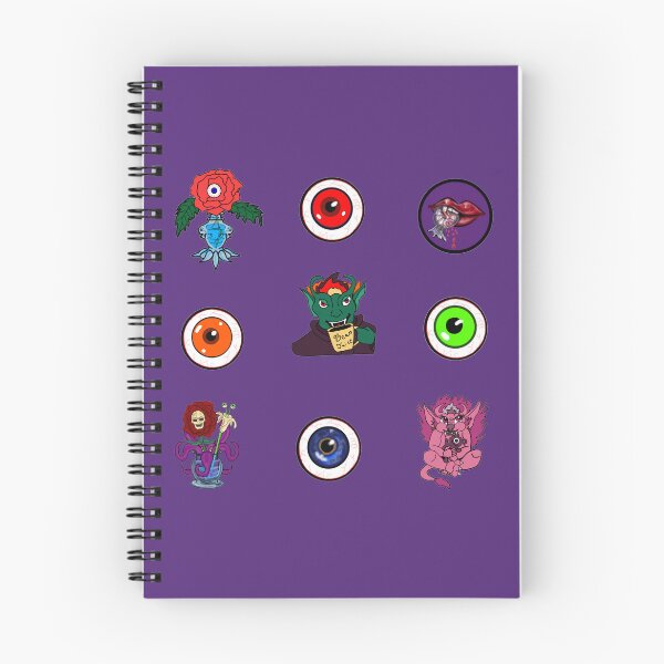 Item preview, Gals and Ghouls Halloween Sticker pack cute  designed and sold by Jodi Mahaffey.