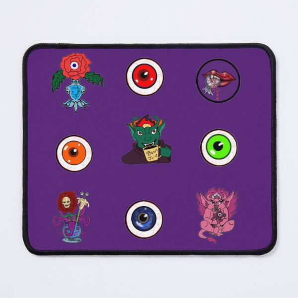 Item preview, Gals and Ghouls Halloween Sticker pack cute  designed and sold by Jodi Mahaffey.
