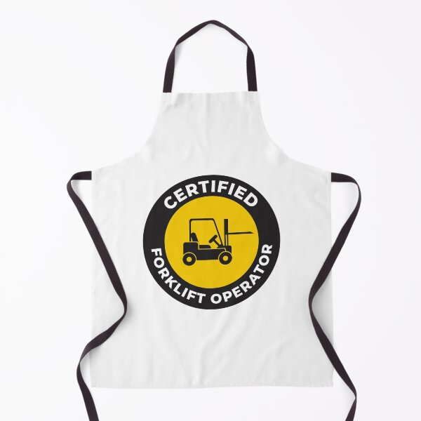 Item preview, trained certified forklift operator, safety matters designed and sold by Mqyou.