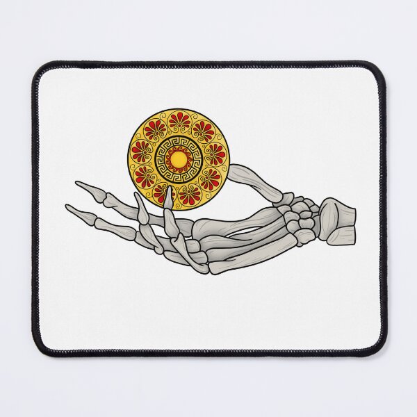 Item preview, Skeletons hand and Greek coin designed and sold by ManiCreates.