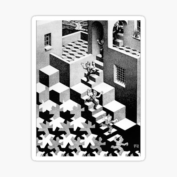 Artikel-Vorschau von MC Escher, designt und verkauft von EDUOARDOART.