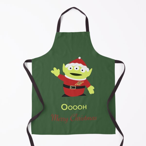 Item preview, Cute Merry Christmas Alien with Green Background designed and sold by jazzcats.