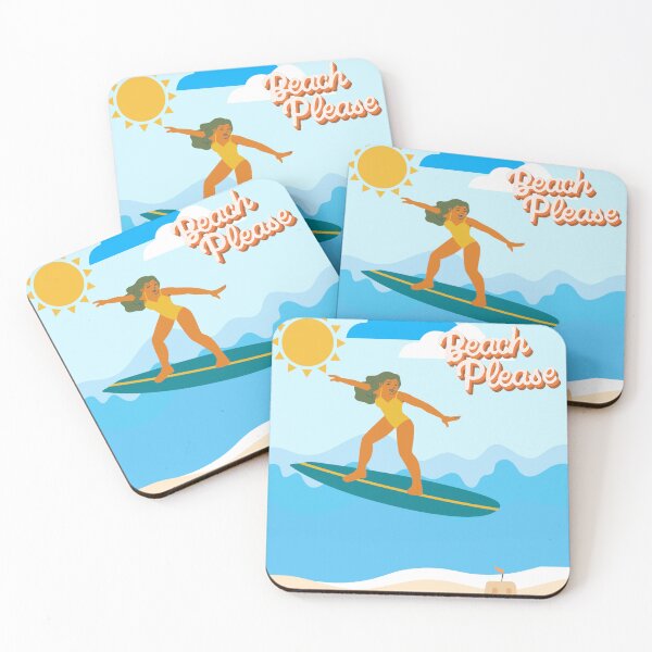 Item preview, beach please - retro 70s designed and sold by -justb-.