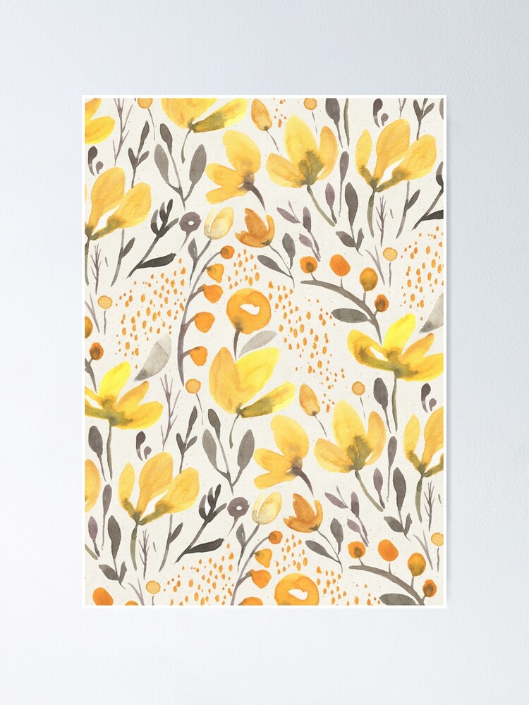 Alternate view of Yellow field Poster