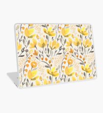 Yellow field Laptop Skin