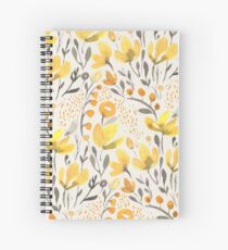 Yellow field Spiral Notebook