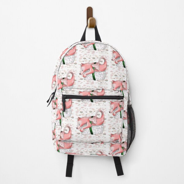 Item preview, cute sushi lover pink dogfish sushi designed and sold by CuisineCat.