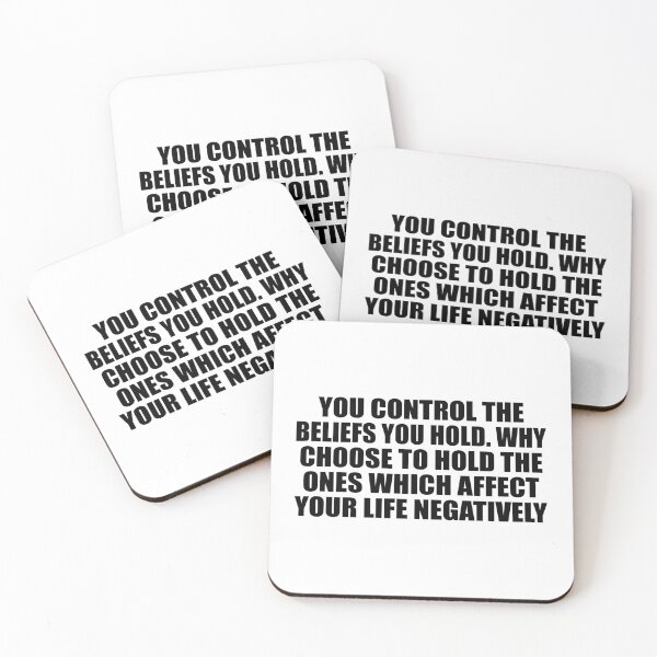 Item preview, You control the beliefs you hold. Why choose to hold the ones which affect your life negatively designed and sold by Colorfulandfun.
