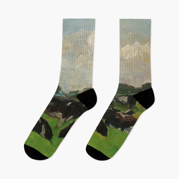 Item preview, Landscape With Group Of Five Cows  Piet Mondrian designed and sold by TeeARTHY.