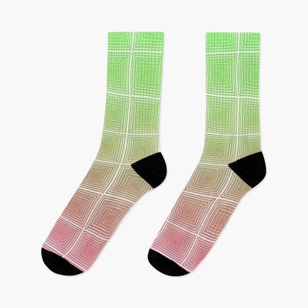 Item preview, Cute Vintage Ornamental Square Geometric Pattern with Green and Brown Gradient for For Pupils, Students, Teachers, and Lecturers Who Love the Geometrical Patterns and Gradient Colors designed and sold by IraNiva.