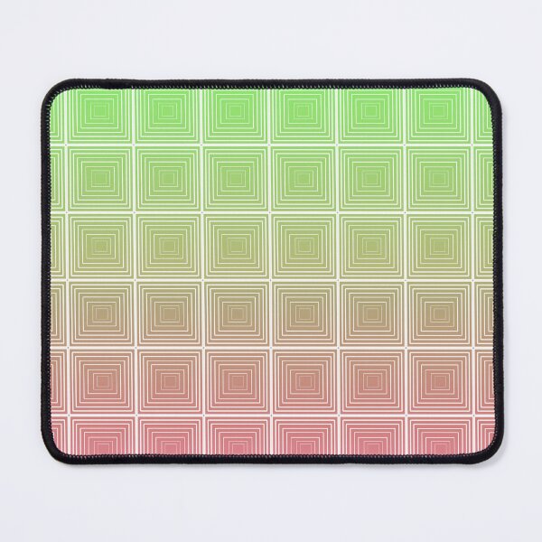 Item preview, Cute Vintage Ornamental Square Geometric Pattern with Green and Brown Gradient for For Pupils, Students, Teachers, and Lecturers Who Love the Geometrical Patterns and Gradient Colors designed and sold by IraNiva.