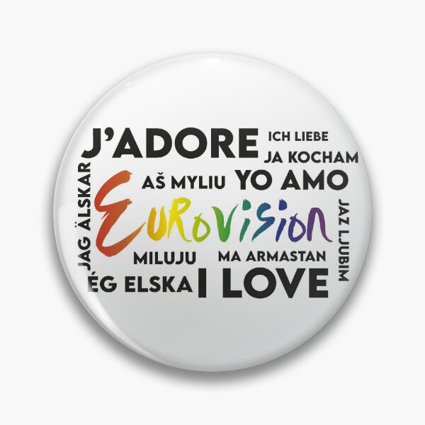 Item preview, I Love Eurovision designed and sold by BePrintDesigns.