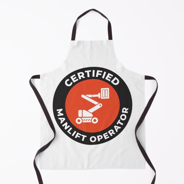 Item preview, certified manlift operator, safety matters designed and sold by Mqyou.