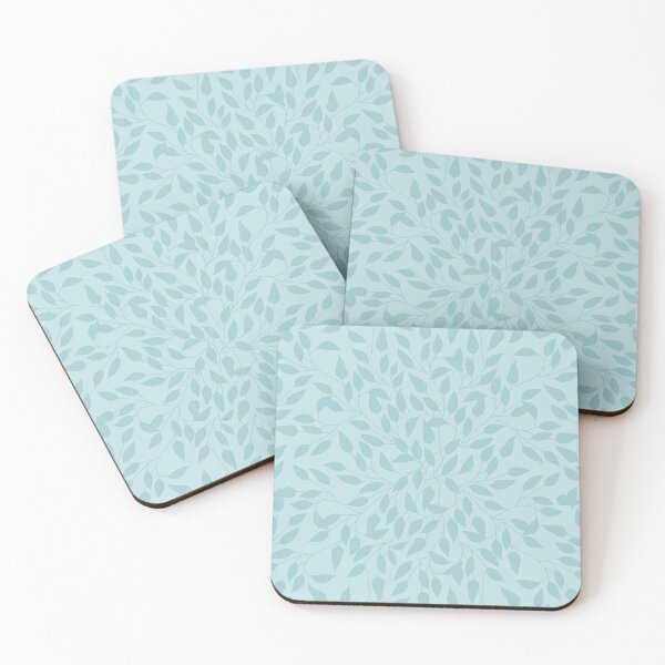 Item preview, Leaves Pattern (Light Blue) designed and sold by ObsidianDaz.