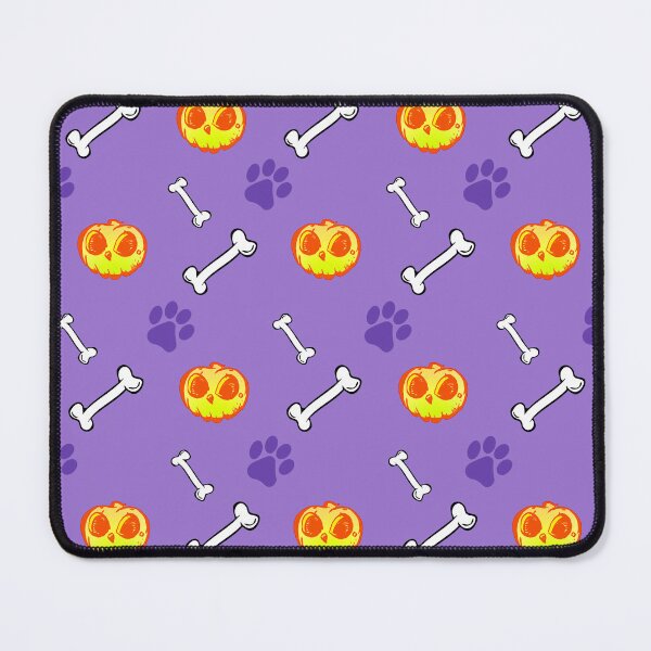 Item preview, Pumpkin Bone Paw Pattern designed and sold by LexiBubble.