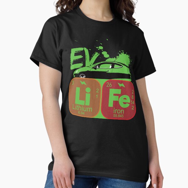 Lithium Iron T-Shirts for Sale | Redbubble