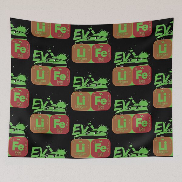 Item preview, Funny EV Car Life Periodic Table Electric Power Vehicles designed and sold by CharJens.