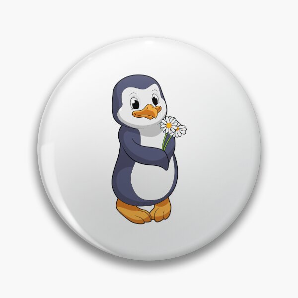 Item preview, Penguin with Daisy designed and sold by Snabdesign84.