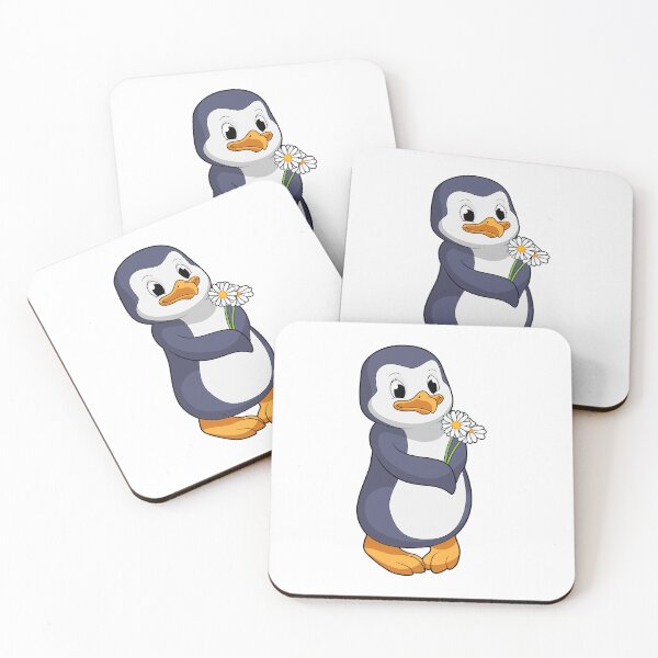 Item preview, Penguin with Daisy designed and sold by Snabdesign84.