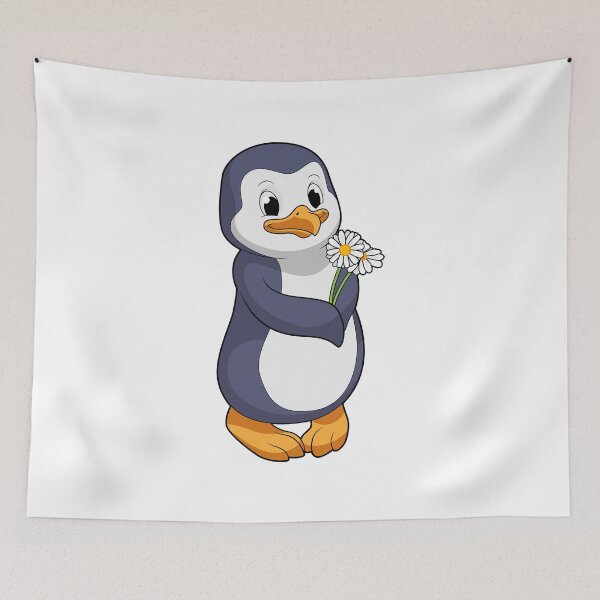 Item preview, Penguin with Daisy designed and sold by Snabdesign84.
