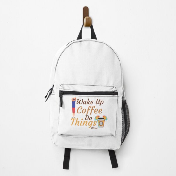 Item preview, Funny Wake Up Coffee Do Things Wine Sarcastic Quote designed and sold by ROBOUE.
