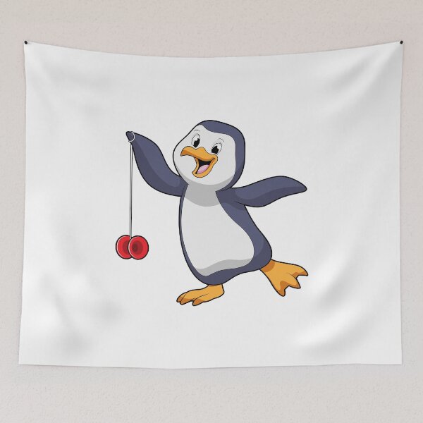 Aperçu de l'œuvre Penguin with Yo-Yo créée et vendue par Snabdesign84.
